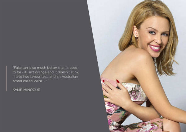 Kylie Minogue Uses Vani-T